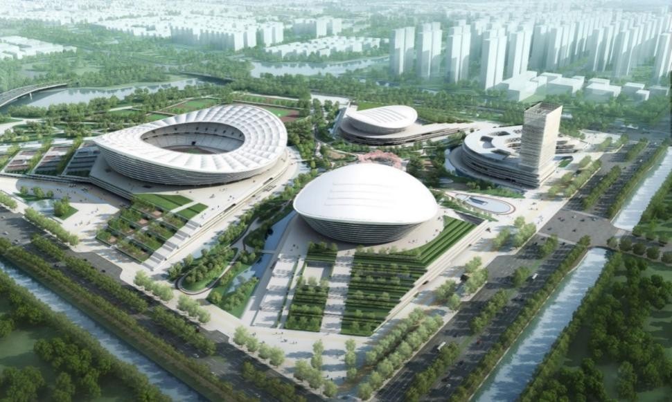 协筑在苏州工业园区体育中心项目上的应用-协筑